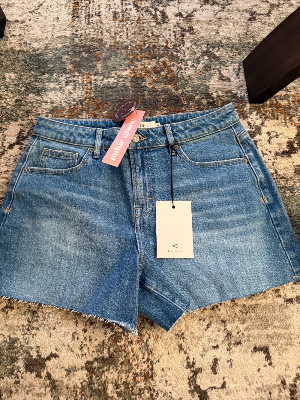 Hidden Ava High Rise A-Line Short Size Medium